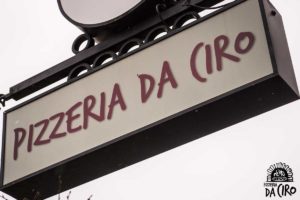 Pizzeria Da Ciro - Schild